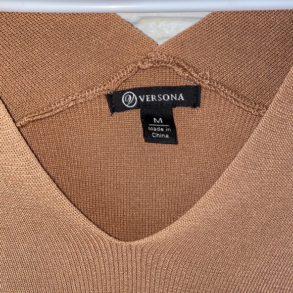 Brown Ribbed Sweater Vest - Picture 4 of 5
